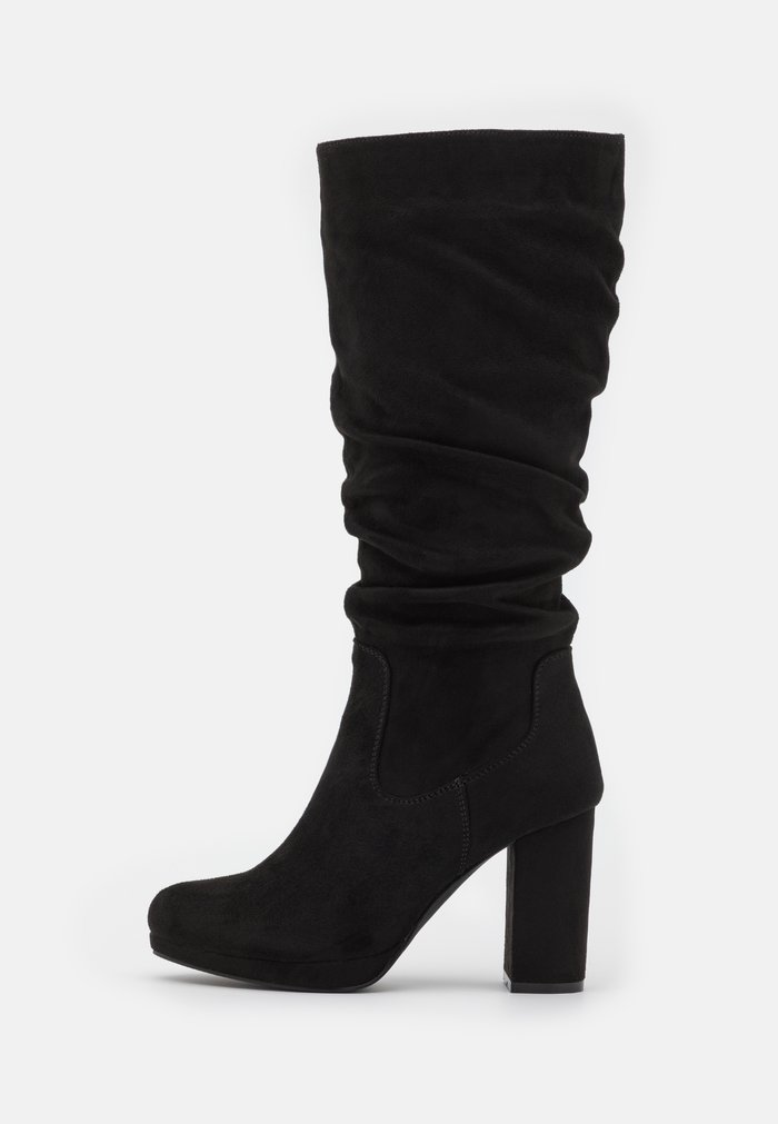 Bottes Plateforme Anna Field Block heel Zip UP Noir Femme | CAW-5528319